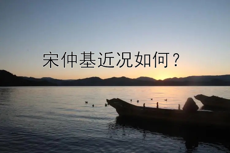 宋仲基近况如何？